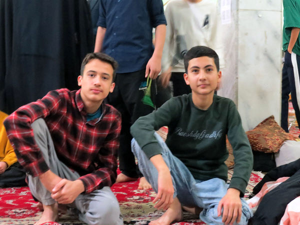 اعتکاف دانش‌آموزان مسجد انقلاب شهرستان بجنورد 