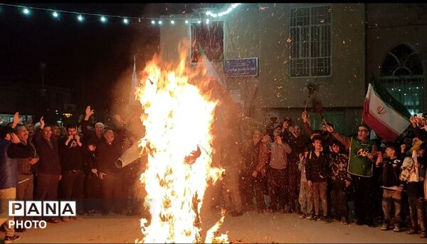 برگزاری مراسم چهارشنبه دشمن سوزی