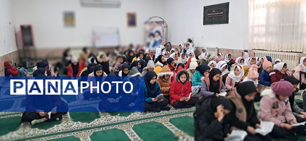 مراسم عزاداری شهادت حضرت هادی(ع) در مدرسه شهید رزمی خلیل آباد