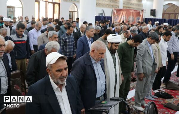 نماز عبادی و سیاسی جمعه در شهرستان نظرآباد 