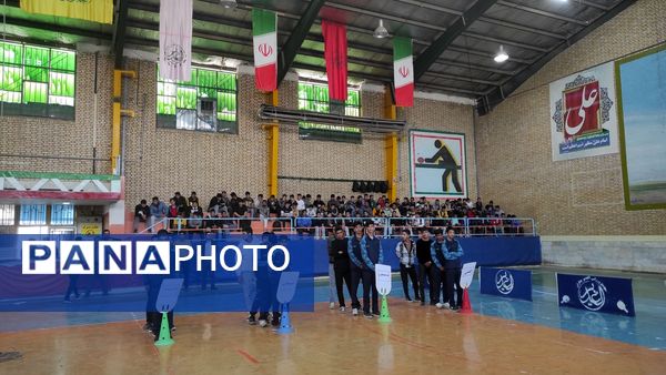 افتتاح المپیاد ورزشی درون‌مدرسه‌ای در هنرستان شهید مافی چناران