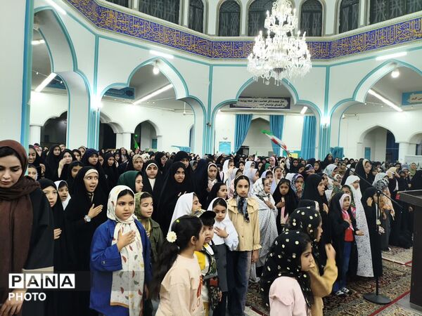اجتماع بزرگ "دختران جان فدای ایران" در سرخس