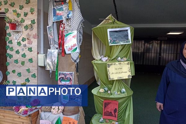 گرامیداشت هفته دفاع مقدس در مدارس پردیس 