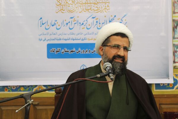 محفل قرآنی دانش آموزان در گلوگاه