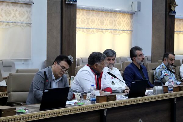 جلسه بررسی وضعیت سواحل مازندران با حضور معاون وزیر کشور