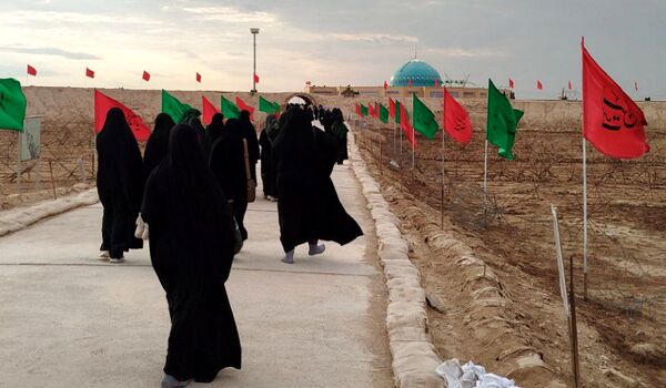 اعزام دانش‌آموزان جزیره هرمز به اردوی راهیان نور