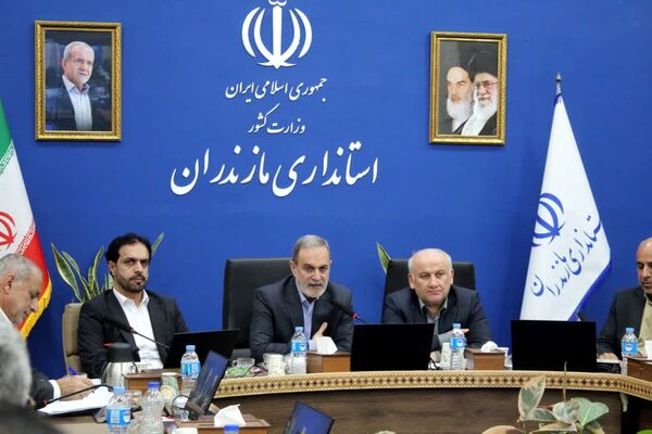جلسه بررسی وضعیت سواحل مازندران با حضور معاون وزیر کشور