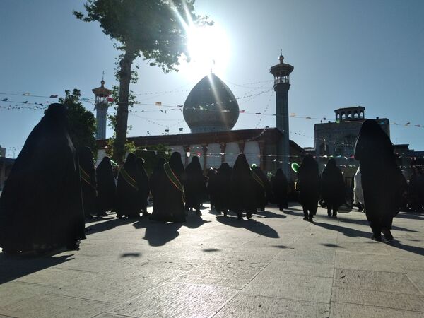 شادپیمایی و تجمع بزرگ دختران فاطمی در سومین حرم اهل بیت(ع)
