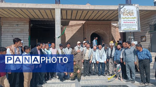 راهپیمایی مردم ولایتمدار شهرستان ورامین در محکومیت رژیم صهیونسیتی 