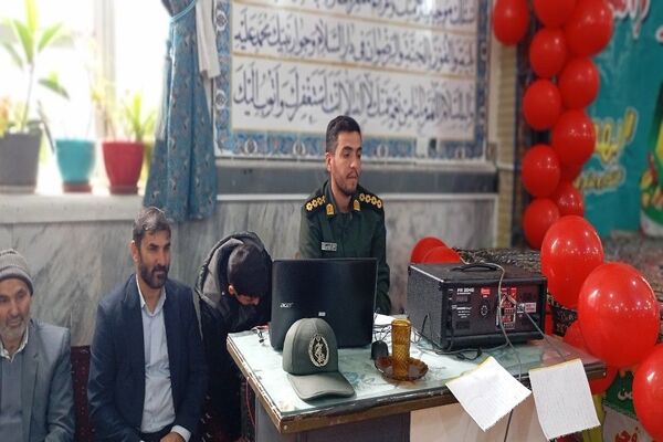جشن انقلاب به مناسبت راهپیمایی یوم‌الله ۲۲ بهمن در مسجد جامع شهر بار