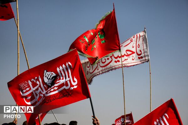 پیاده‌روی جاماندگان اربعین حسینی در شهرستان کبودراهنگ 