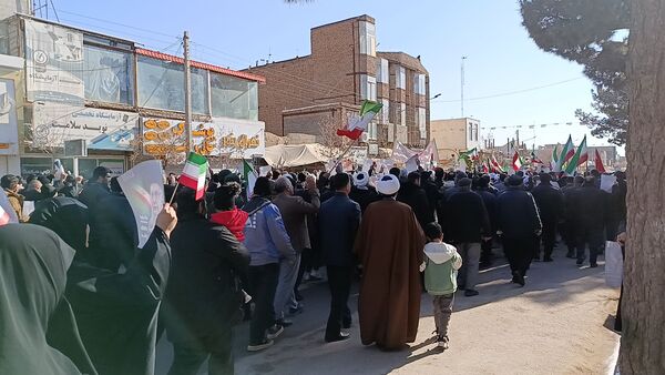 آیین تشییع پیکر مطهر شهید حافظ امنیت در شهرستان خواف 