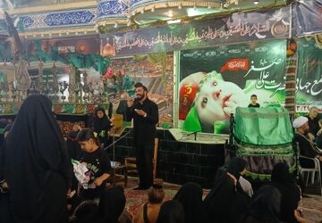 همایش شیرخوارگان حسینی در شهرستان آباده