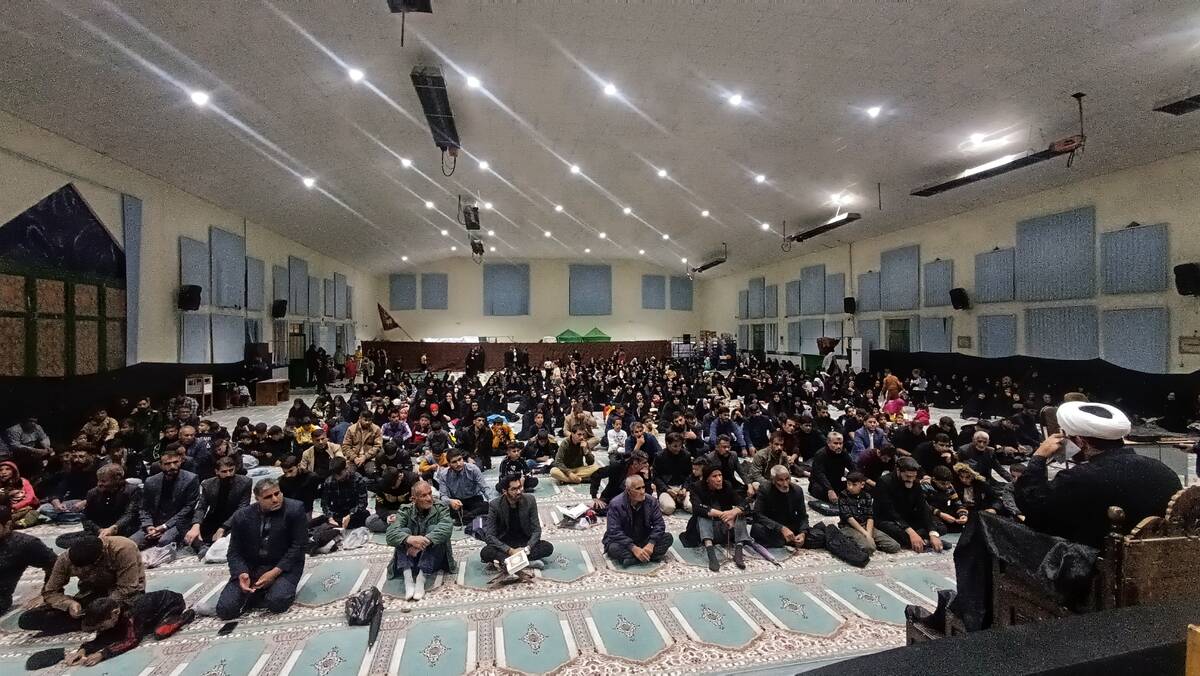 مراسم احیای شب‌ قدر در  شهرستان مارگون