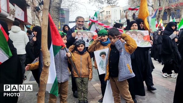  راهپیمایی روز جهانی قدس در مشهد مقدس 