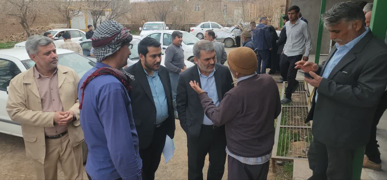 نماینده مجلس مهمان روستاییان جلگه رخ شد 