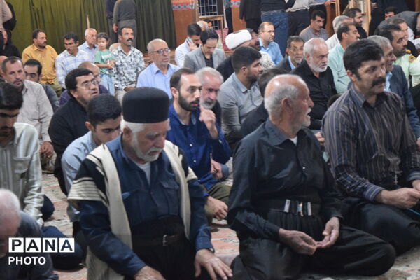 تجلیِ نظم و ایمان؛ صحنه‌های برگزاری نماز جمعه در مصلی امام حسین فارسان