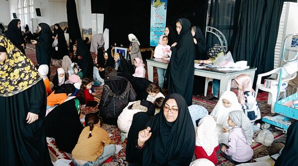غرفه کودک در نمازجمعه کاشمر
