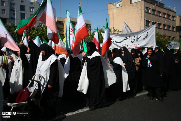 رزمایش «دختران جان فدای ایران»