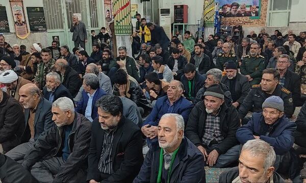 مراسم ششمین سالگرد شهادت سردار سلیمانی در شهر جعفریه قم