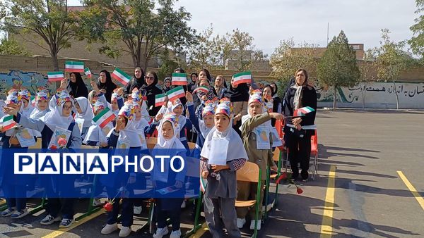 آیین جشن شکوفه‌ها در دبستان زکیه شیروان