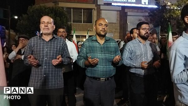 نود و نهمین شب از اجتماعات مردمی نیشابور 