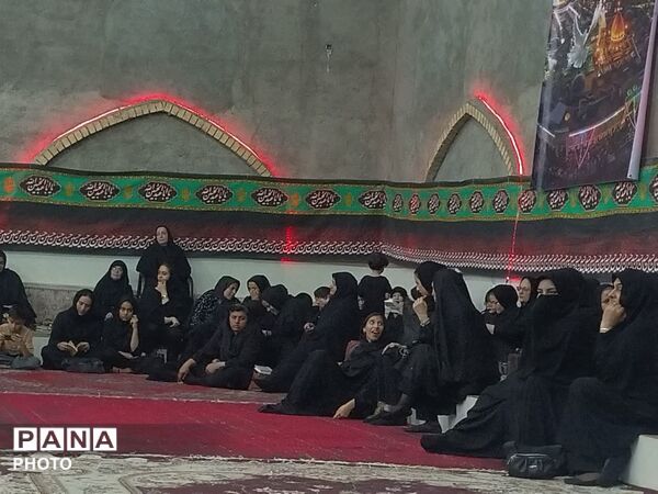سوگواری عزاداران حسینی در نیر
