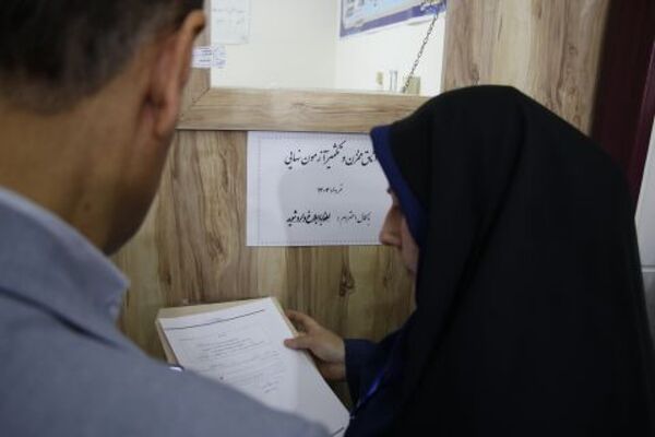 نشست خبری مدیر مرکز ارزشیابی و تضمین نظام آموزش و پرورش با اصحاب رسانه در ناحیه دو شهرری 