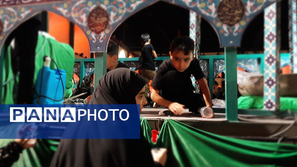 سوگ‌ مردم‌ اشکذر در شب عاشورای حسینی