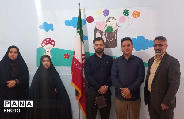 بازدید مسئولان آموزش و پرورش ناحیه ۴ کرج از کانون کوثر ولایت 