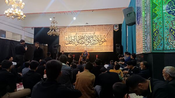مراسم عزاداری شب نوزدهم رمضان در مسجد الرضا  نیشابور 