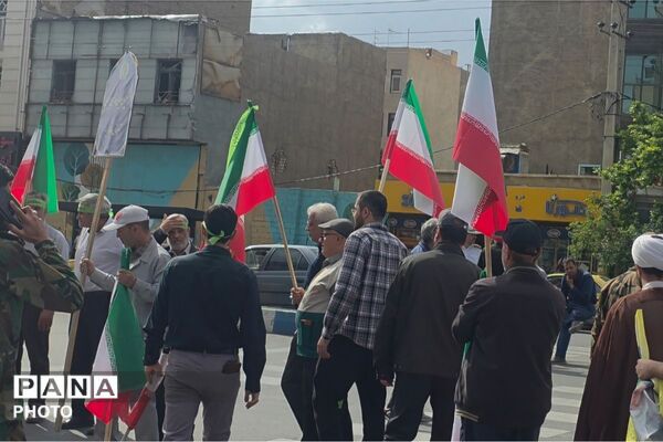 نمایش سراسری اقتدارعظیم جان فدا برای ایران امام رضایی( ع)