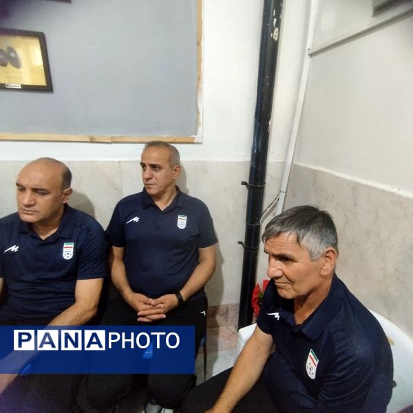 حضور ستارگان تیم ملی فوتسال جمهوری اسلامی ایران در شهر مشهد مقدس