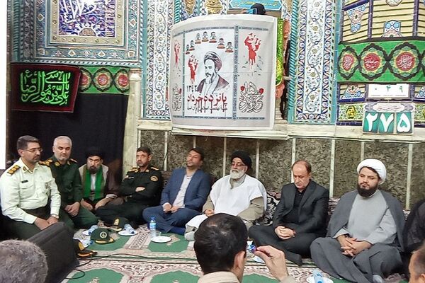 راهپیمایی پانزده خرداد کفن پوشان شهرستان ورامین