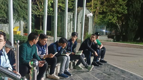 مراسم شب شهادت امام صادق(ع) در اردوی ملی پسران مسئله‌محور پانا