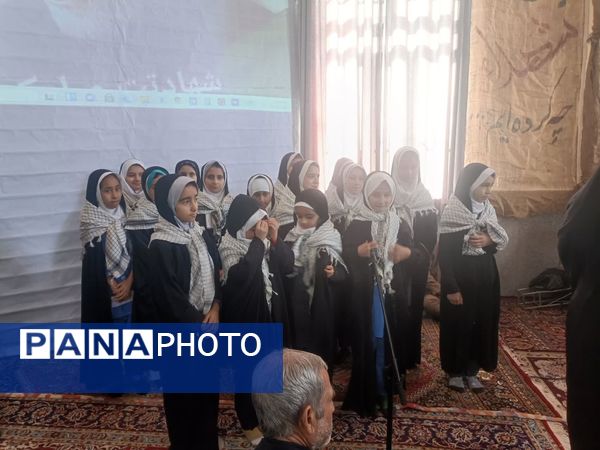 برگزاری یادواره شهدای روستای دهگاه بجنورد 