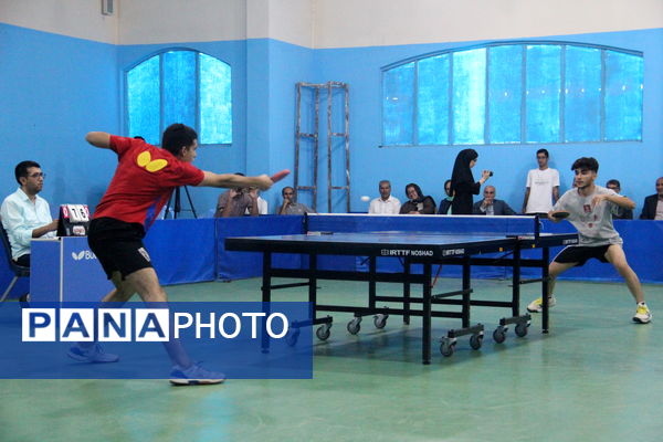 مسابقات تنیس روی میز مدارس سمپاد کشور در مقطع متوسطه دوم