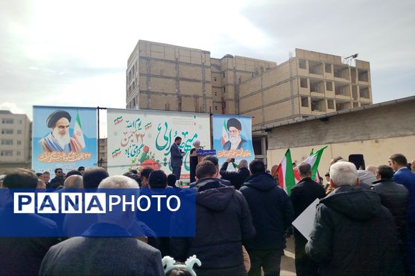 خروش مردمی در خیابان‌های رباط‌کریم در 22بهمن