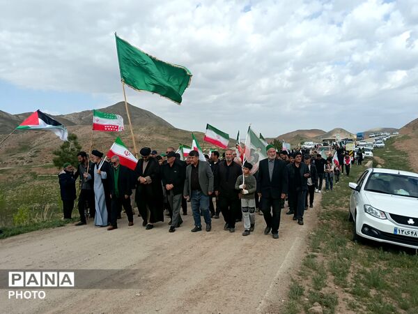 مراسم شهادت امام جعفر صادق(ع) در روستای تنگه علیا