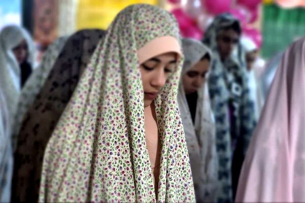 مراسم اختتامیه اعتکاف دانش آموزی در ناحیه دو شهرری 
