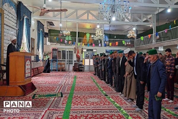 اقامه نماز عبادی سیاسی جمعه اردیبهشت ماه در شهر بار نیشابور