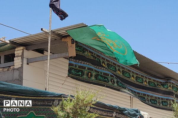 طنین «یا حسین» در آستان امامزاده قنبر عبدال
