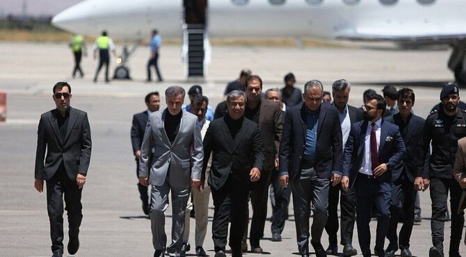 وزیر کشور پاکستان وارد مشهد شد