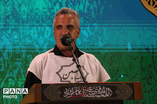 عزاداری گلستانی‌ها در حسینیه حرم مطهر رضوی 