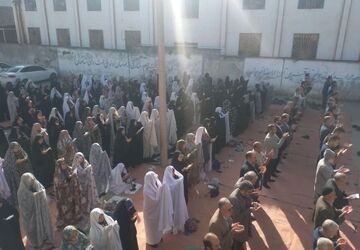 برگزاری نماز عید فطر در کیاسر 