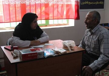 اردوی جهادی چندمحوره در روستای حصارعیسی جاجرم