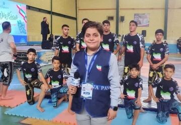 برگزاری مسابقات کشتی نوجوانان در شیراز