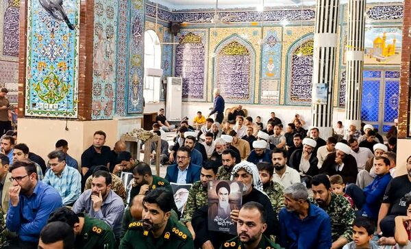 برگزاری مراسم ارتحال امام خمینی(ره) در حمیدیه