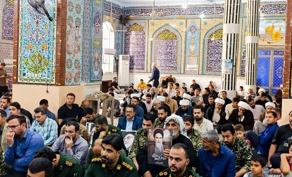 برگزاری مراسم ارتحال امام خمینی(ره) در حمیدیه