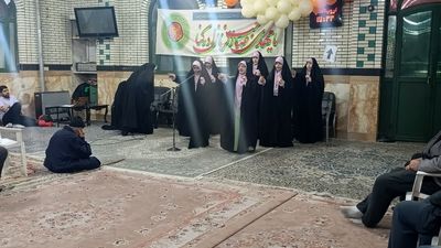 جشن ولادت امام زمان (عج) در حسینیه لاسجردی‌ها
